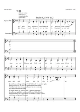 Ach Herr mein Gott straf mich doch nicht SWV 102