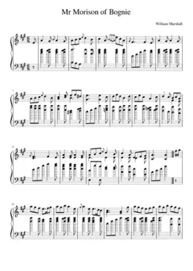 Mr Morison of Bognie