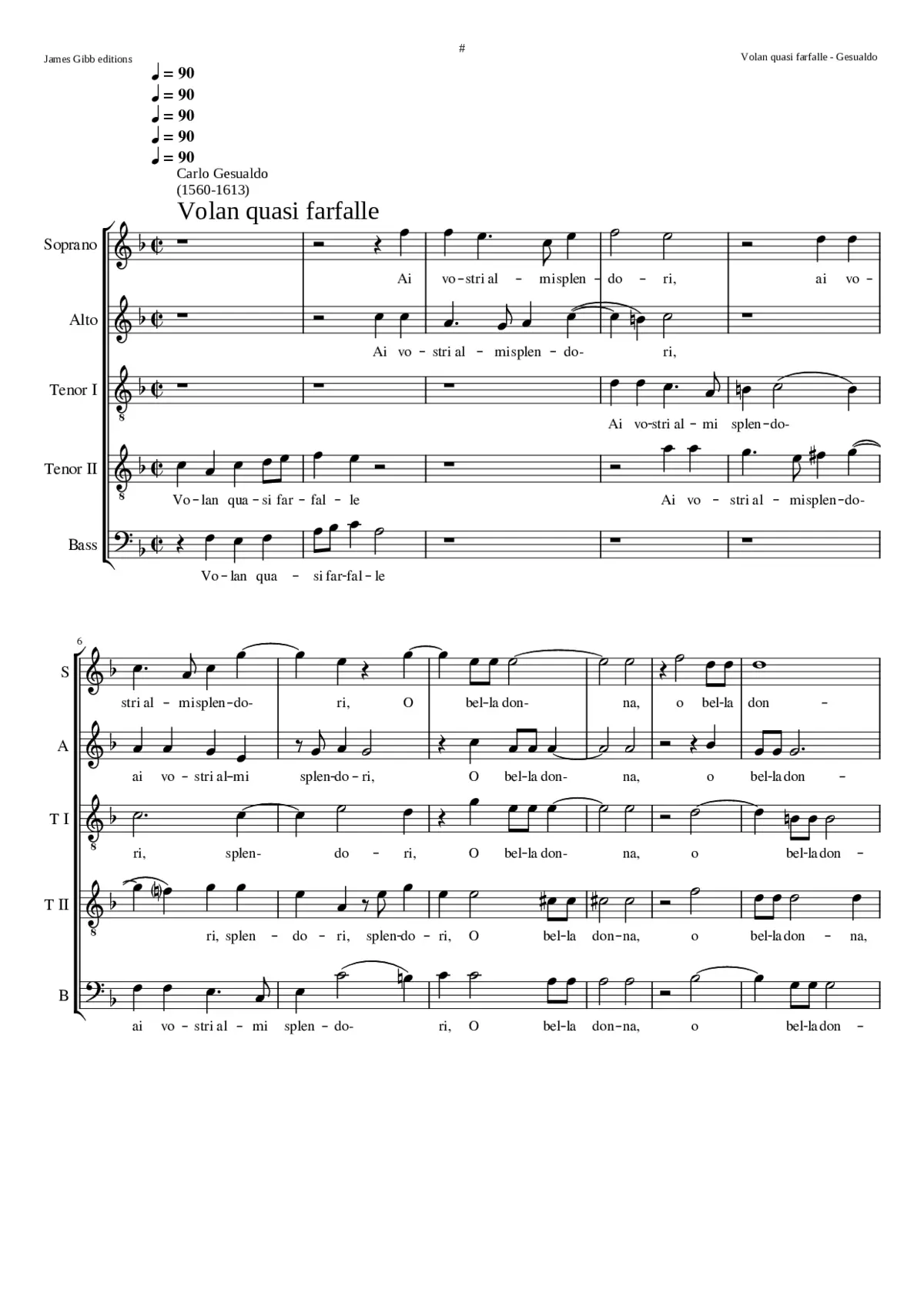 Volan quasi farfalle - Page 1