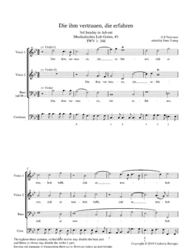 Die ihm vertrauen, die erfahren