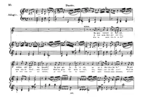 Saper vorrei se m'ami, Hob.XXVa:2