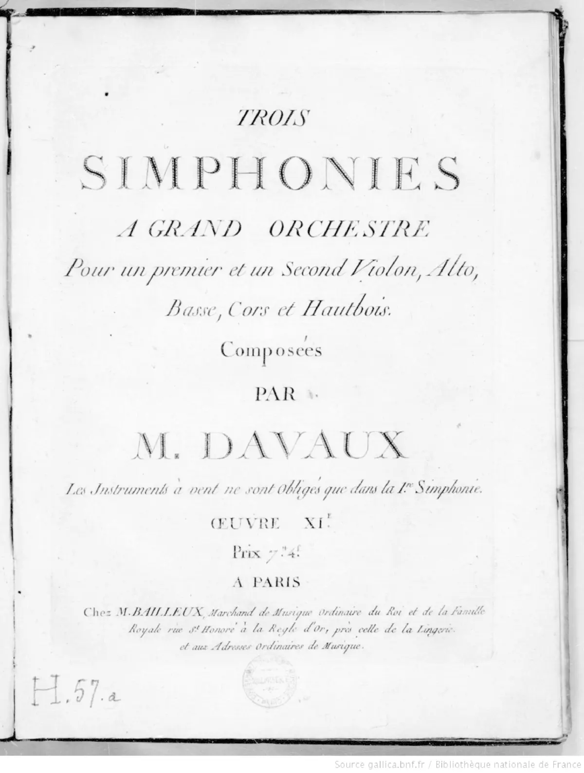 3 Concertante Symphonies, Op.11 - Page 1