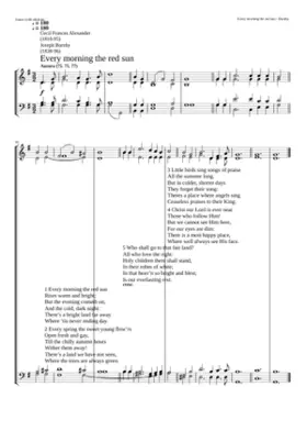 Every morning the red sun