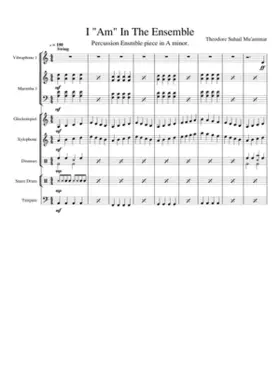 I Am In The Ensemble