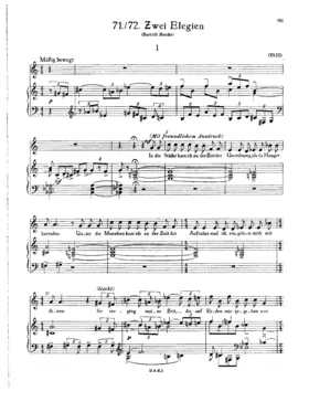 2 Elegien von Brecht