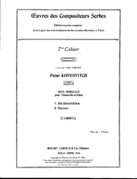 2 Morceaux pour violoncelle et piano