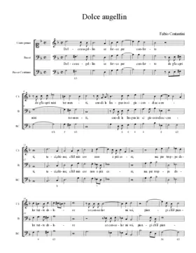 Dolce augellin