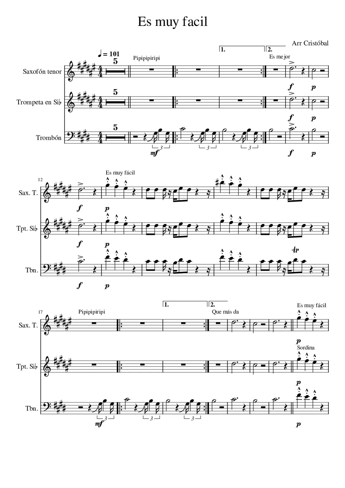 Es muy fácil - Page 1