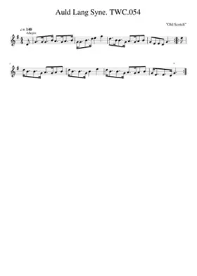auld lang syne