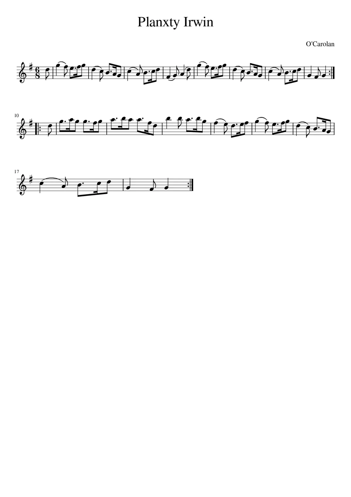 Planxty Irwin - Page 1