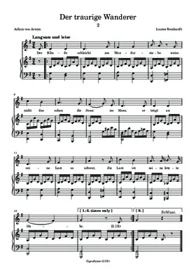 Der traurige Wanderer