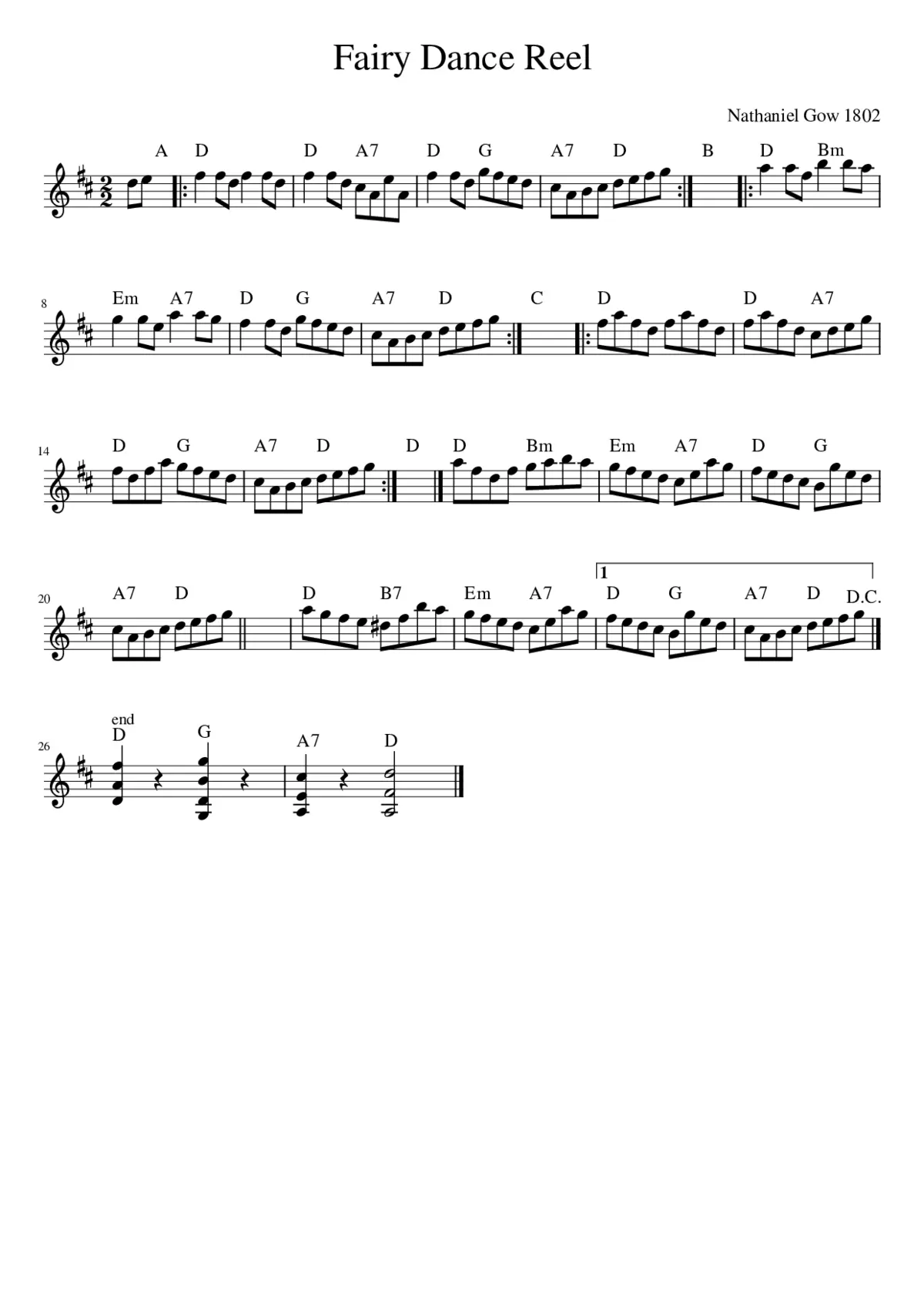 The fairy dance - Page 1