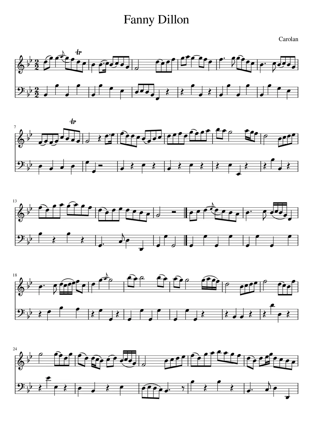 Fanny Dillon - Page 1