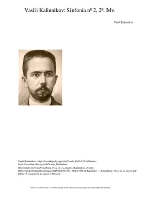 Sinfonía No 2 2nd Mv.
