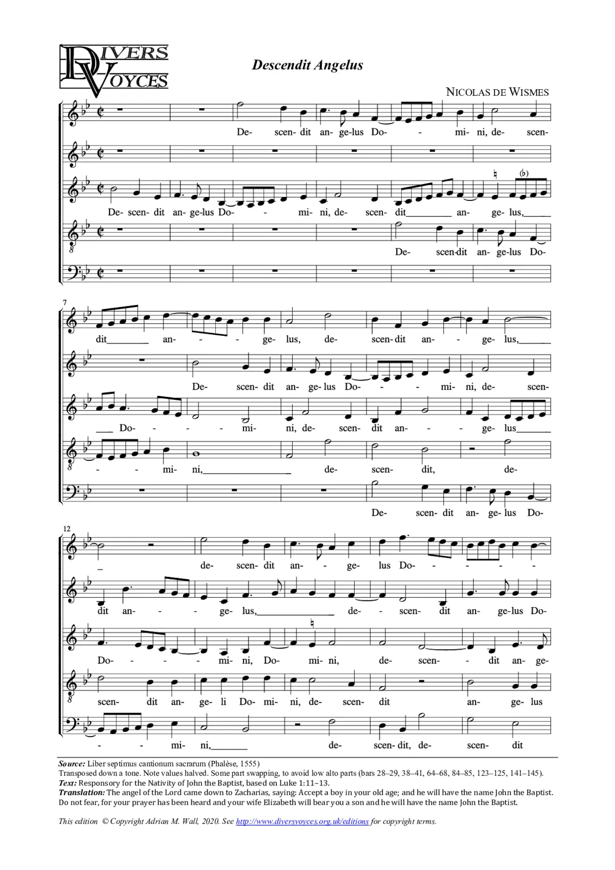 Descendit angelus - Page 1