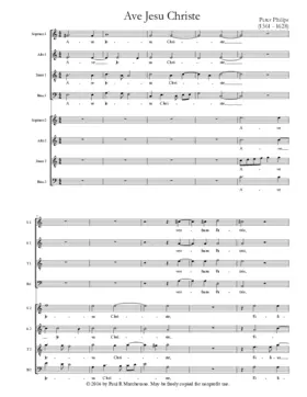 Ave Jesu Christe