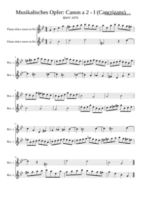 Musikalisches Opfer BWV 1079