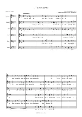 L'aura serena che fra verdi fronde