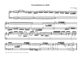 Praeamble in A minor