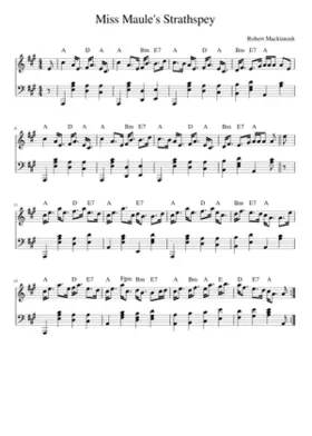 Miss Maule's Strathspey