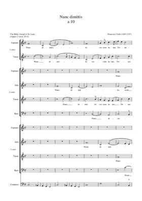 Nunc dimittis a 10