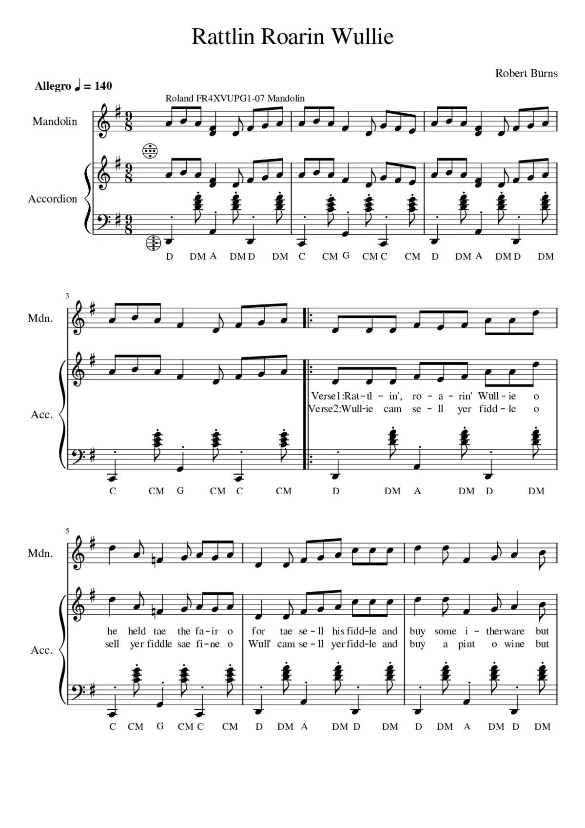 Rattlin roarin Wullie - Page 1