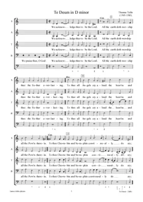 Te Deum in D minor