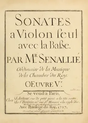 Violin Sonatas, Op.5