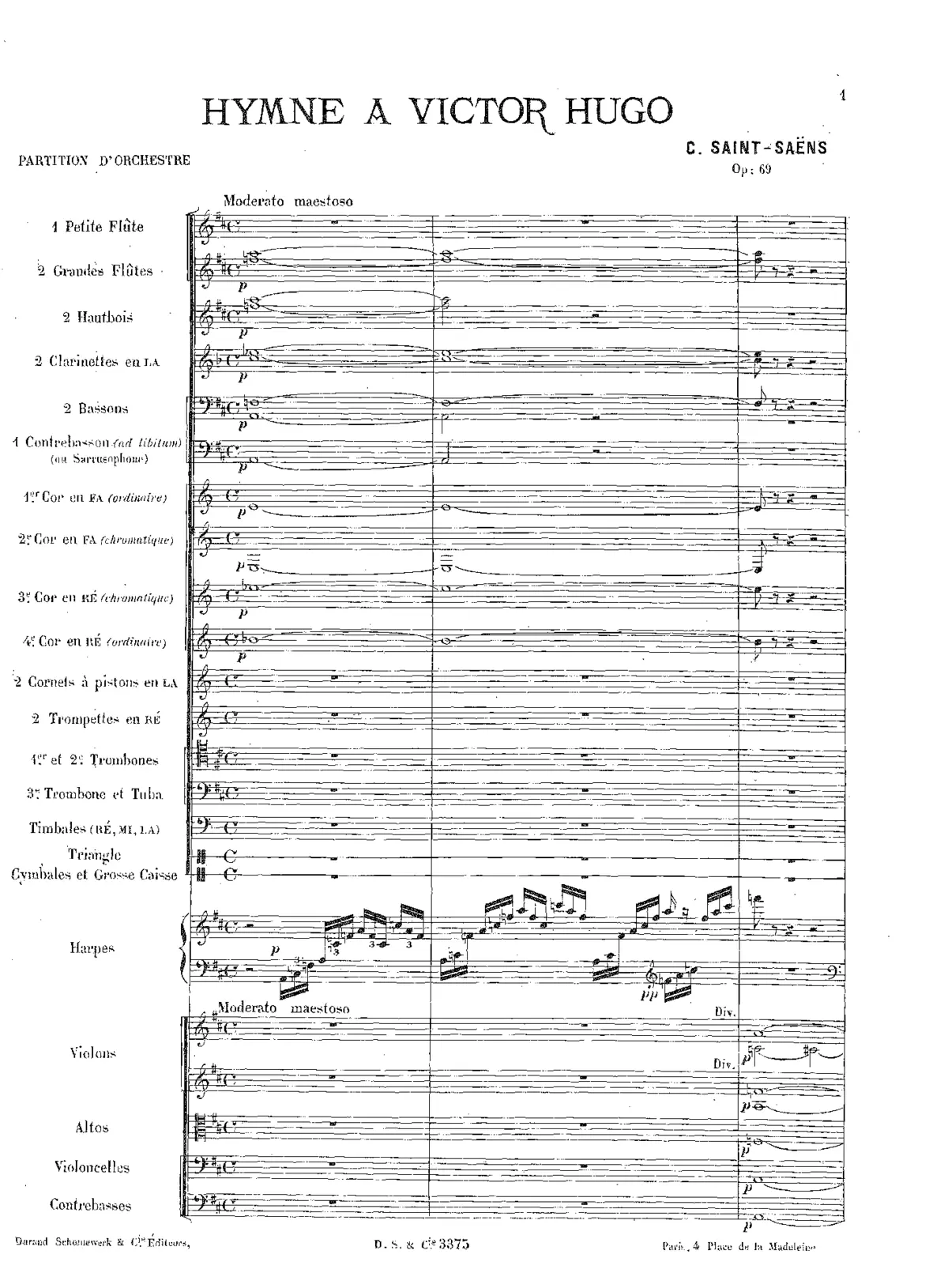 Hymne à Victor Hugo - Page 1
