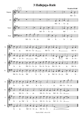 3 Hallelujas