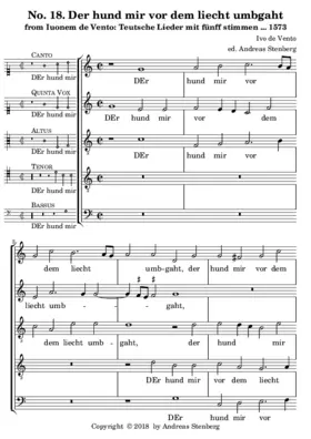 Der hund mir vor dem liecht umbgaht