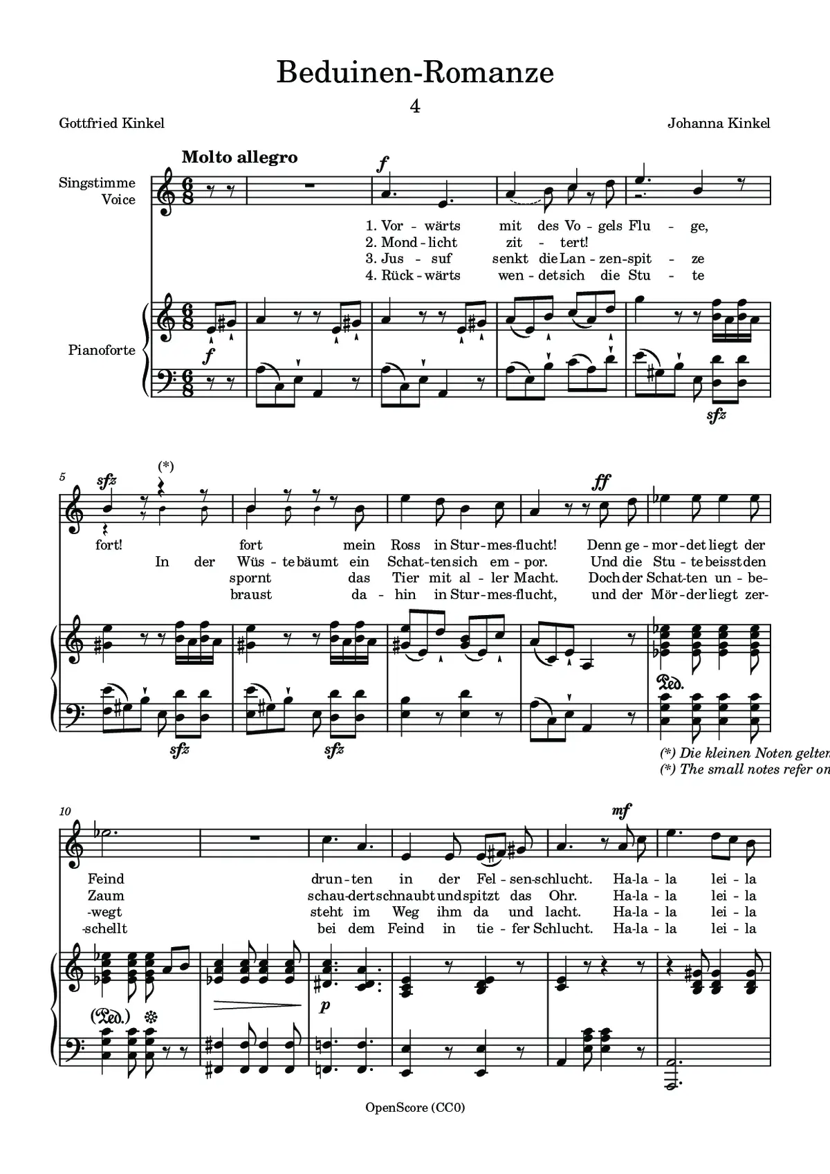 Beduinen-Romanze - Page 1