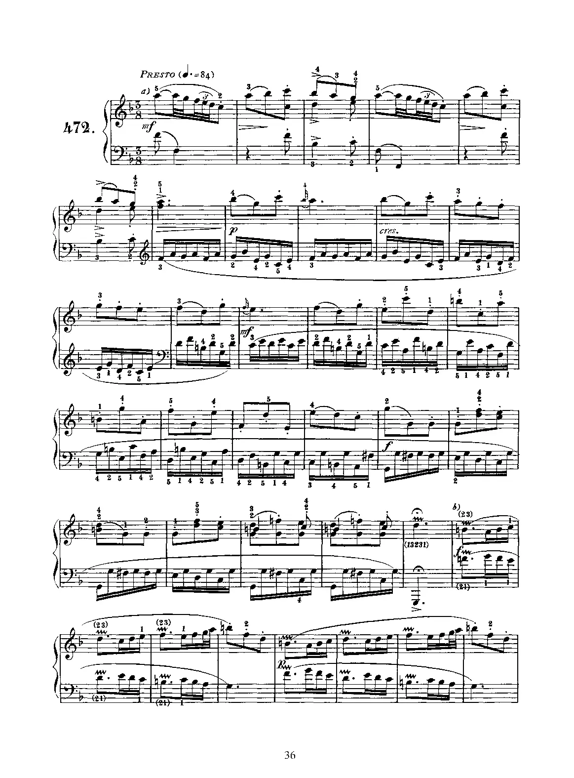 Keyboard Sonata in F major - Page 1