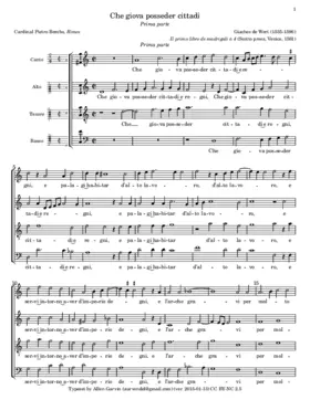 Che giova posseder cittadi