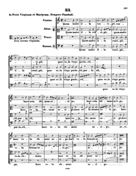 Jesu corona virginum, IGP 342