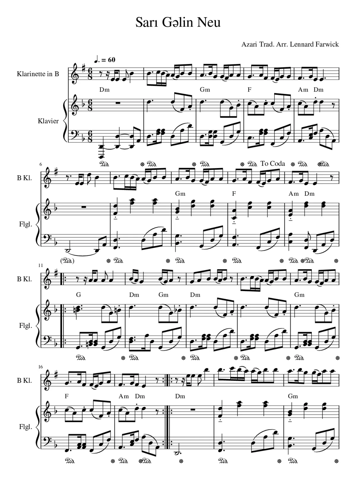 Azeri Folk Music - Page 1