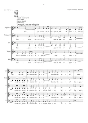 Dunque amate reliquie