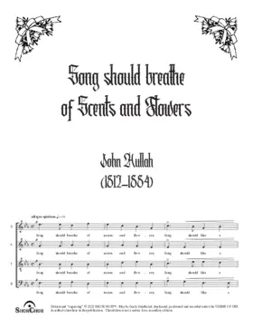 Song should breathe of Scents and Flowers