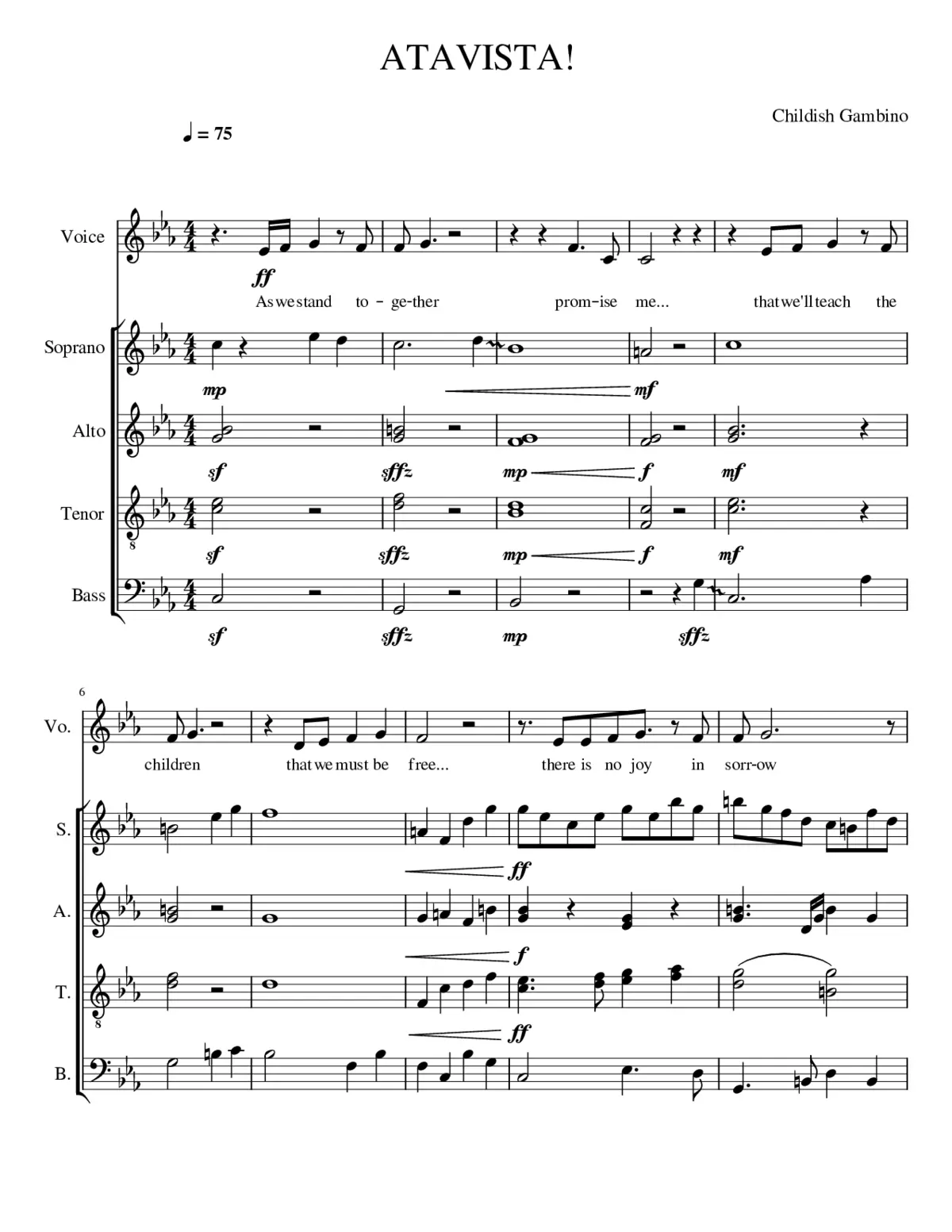 Atavista - Page 1