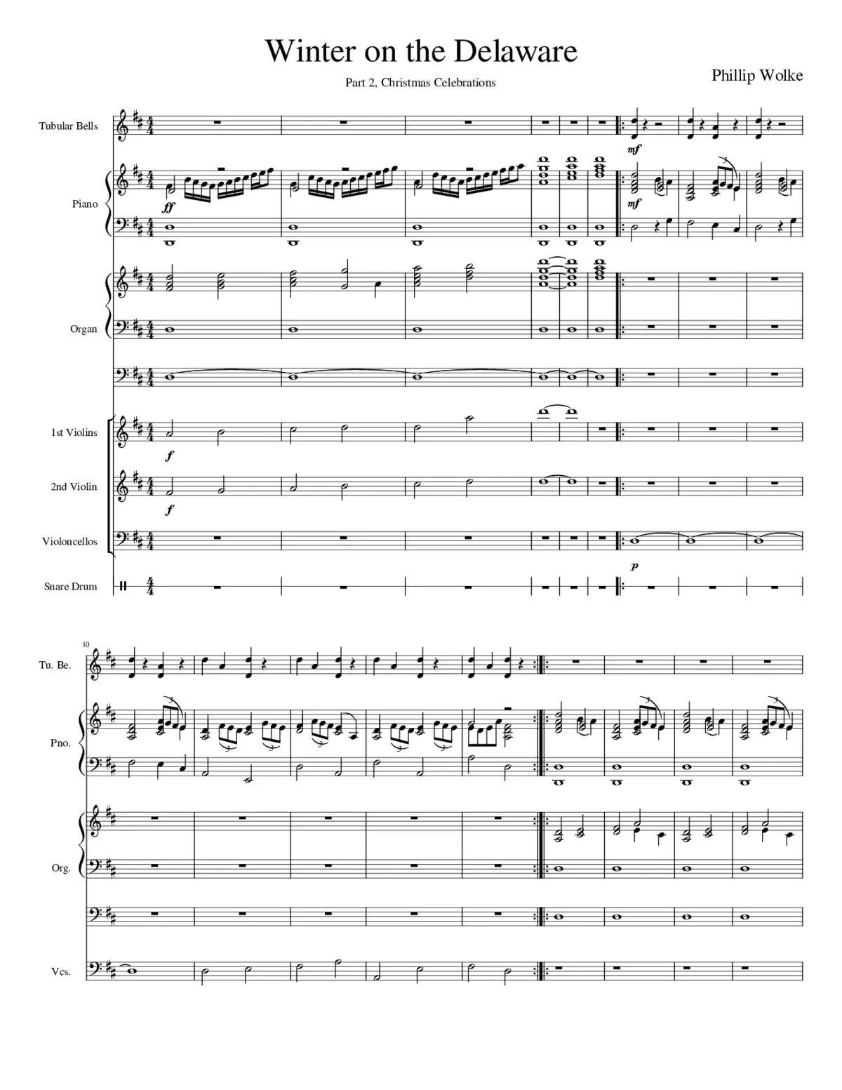 Winter on the Delaware - Page 1