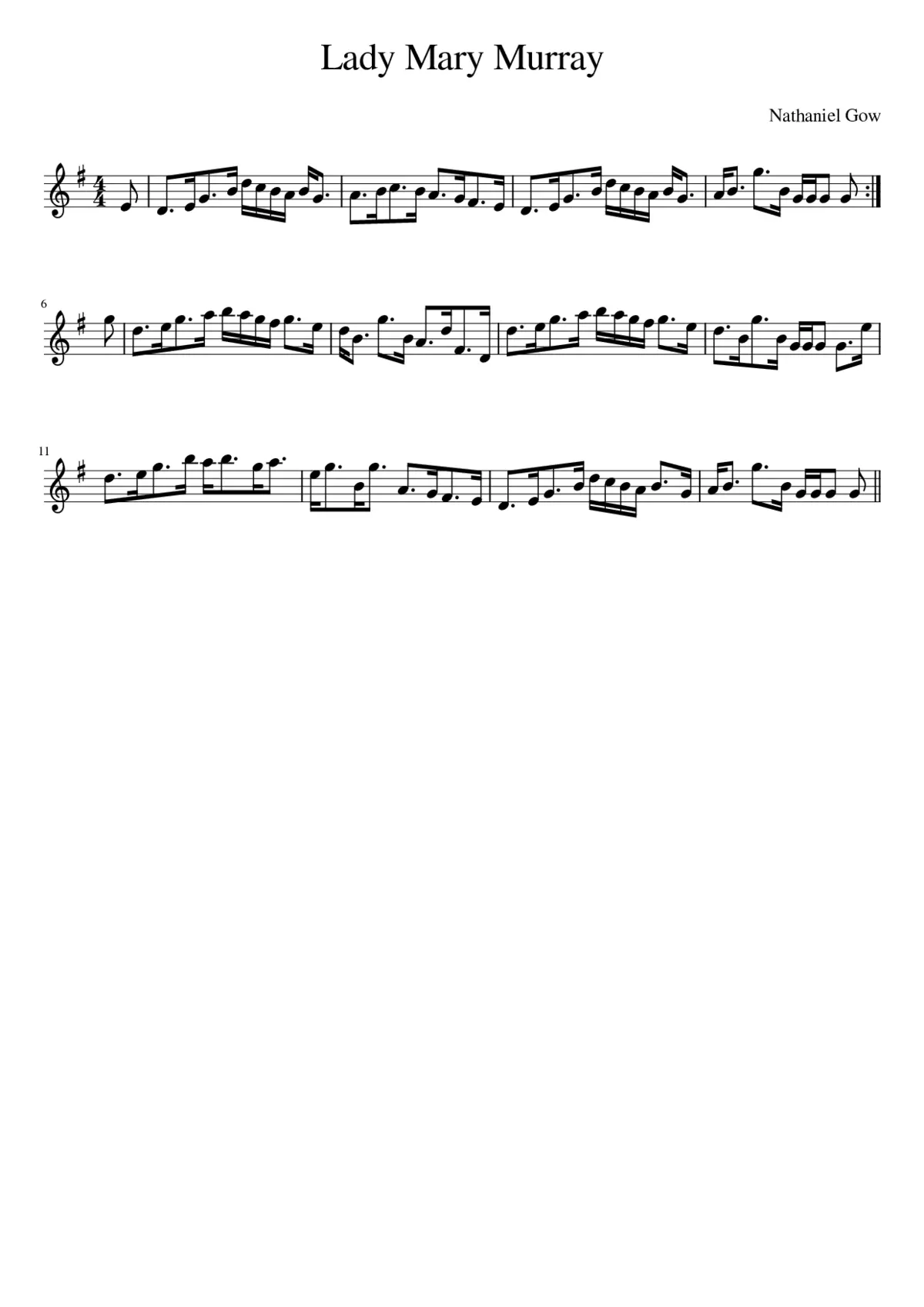 Lady Mary Murray - Page 1