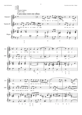 Caro mea vere est cibus