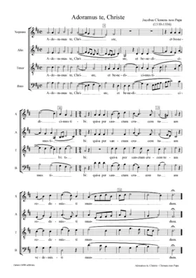 Adoramus te, Christe