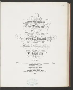 Réminiscences des Puritains de Bellini