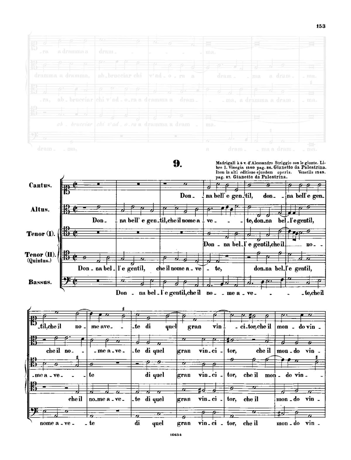 Donna bell'e gentil - Page 1