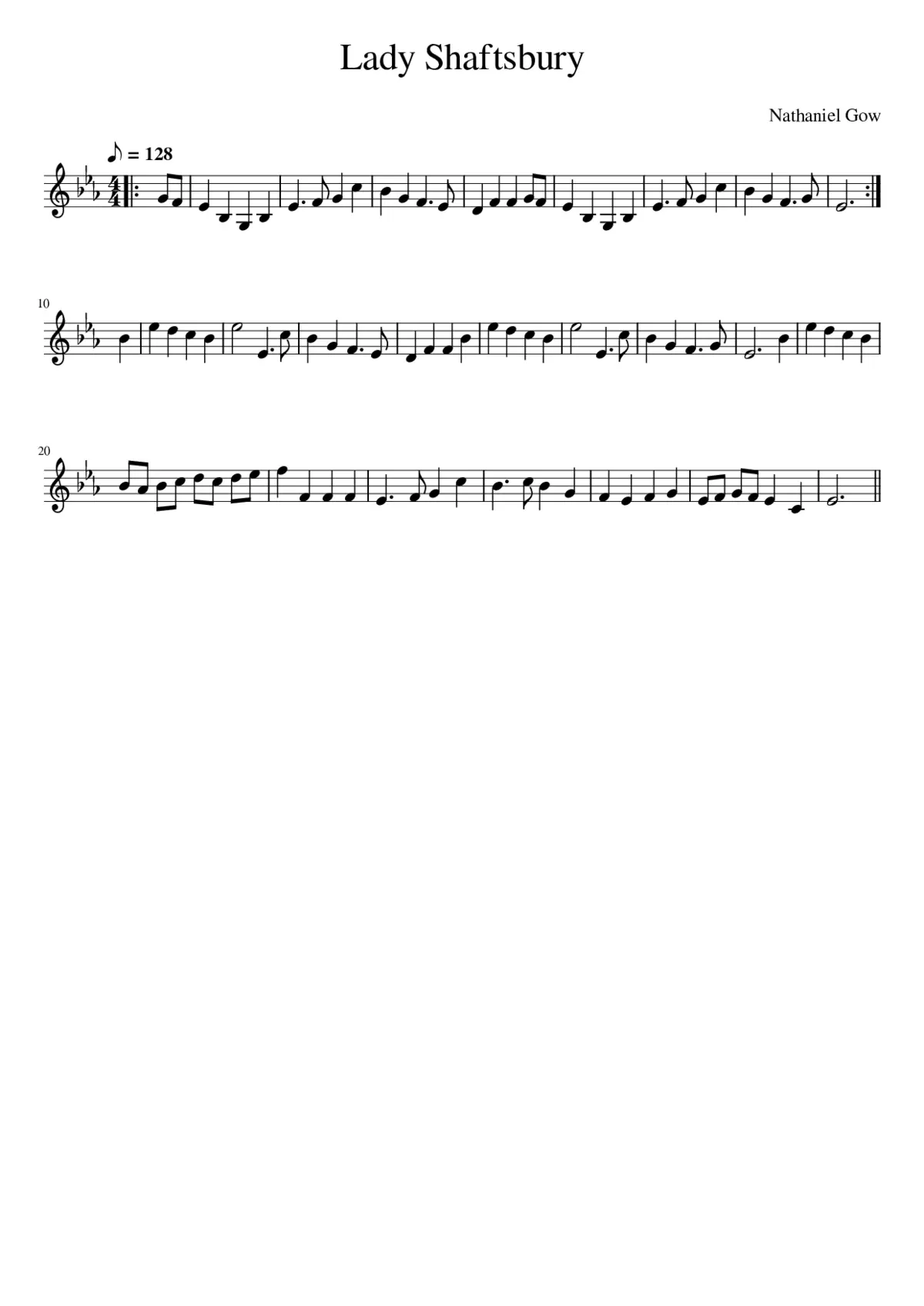 Lady Shaftsbury - Page 1