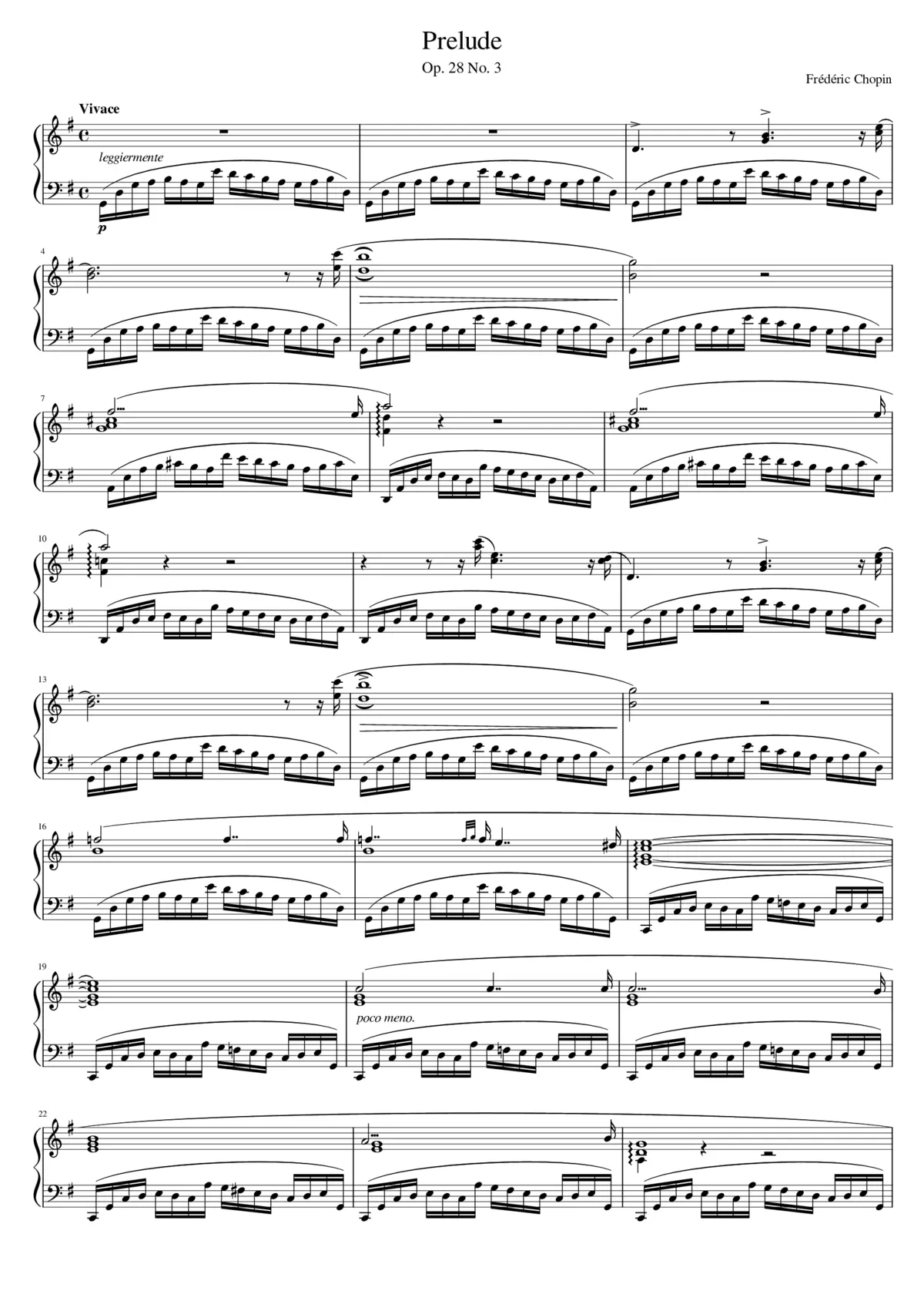 Preludes Op.28 - Page 1