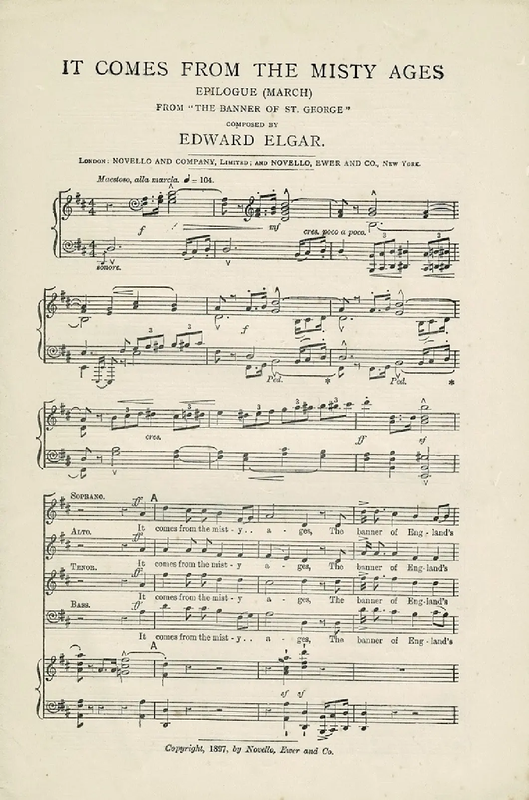 The Banner of St. George - Page 1