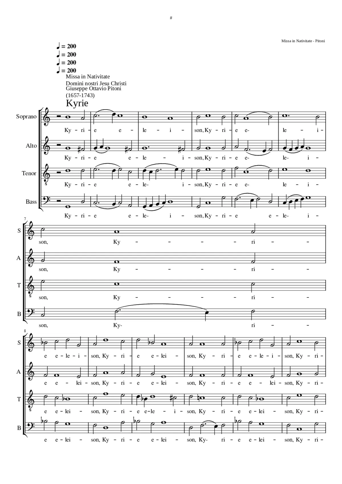 Missa in Nativitate - Page 1