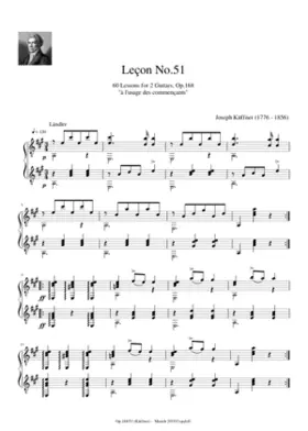 60 Lessons for 2 Guitars Op.168